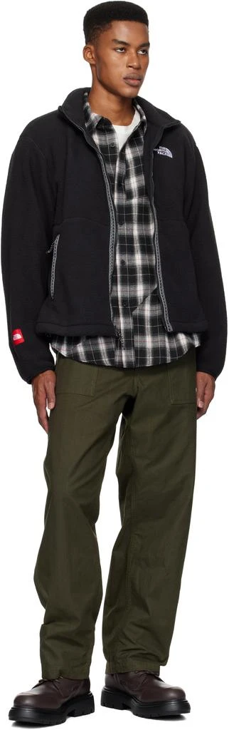 The North Face Black 'TNF' Fleeski Full-Zip Jacket 4