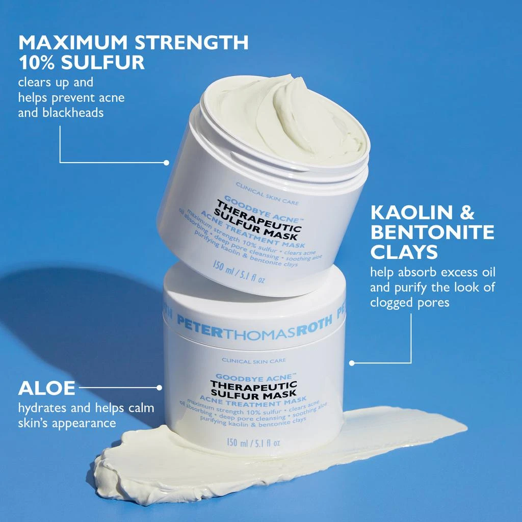Peter Thomas Roth Goodbye Acne Therapeutic Sulfur Mask 3