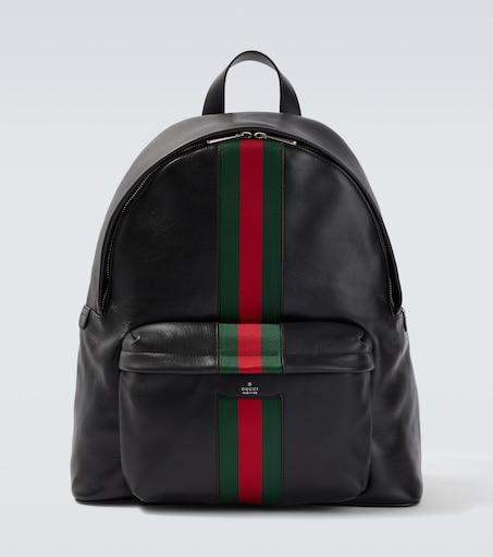 Shop Gucci Black Backpack Men Technocanvas Fabric Zipper Mod