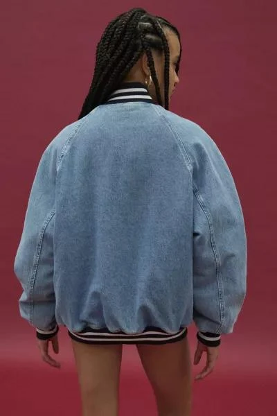 Tommy Hilfiger Tommy Jeans Letterman Denim Jacket 5