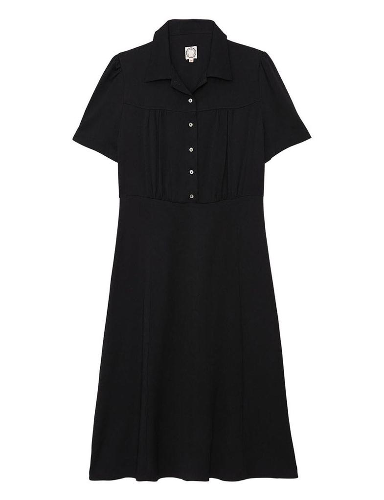 INES DE LA FRESSANGE PARIS Angèle navy blue dress