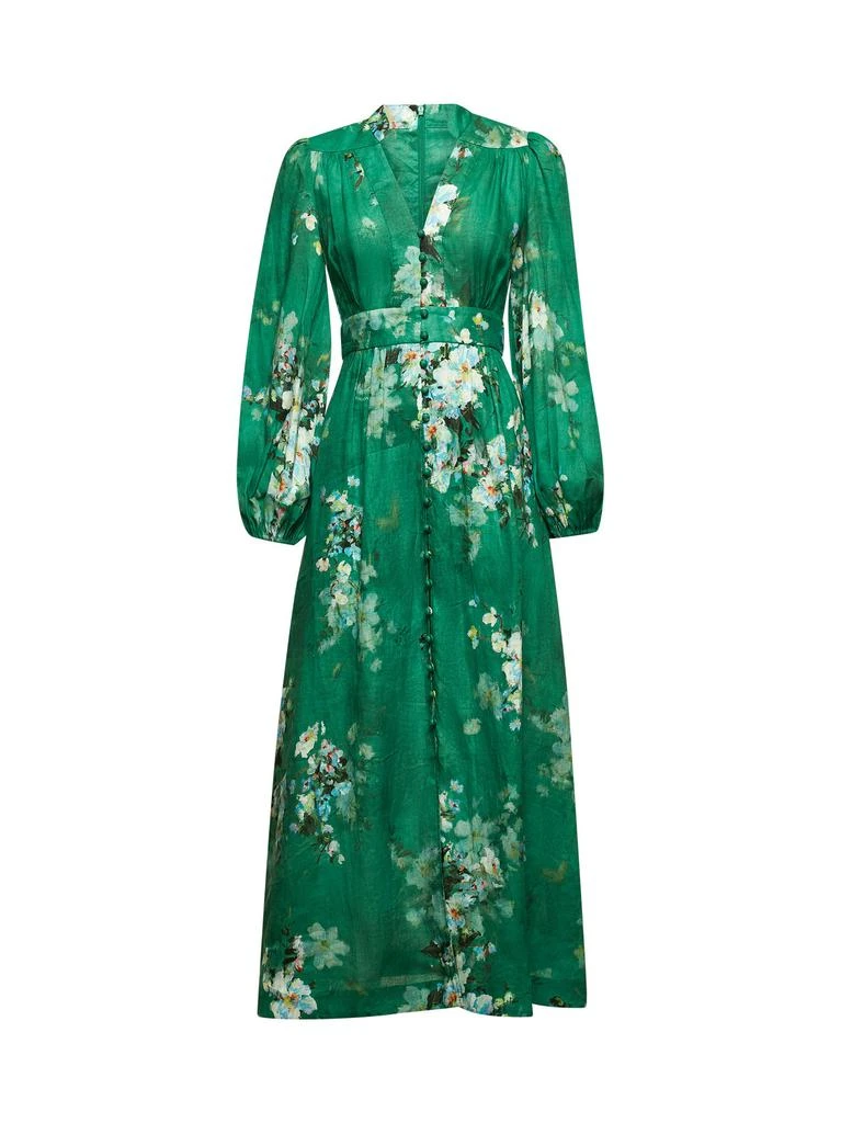 ZIMMERMANN | Green linen Everley midi dress | Women | 0 On Sale Now with Up to 31% Off | Discover Exclusive Deals & Savings at BeyondStyle Authentic Zimmermann 2271|women ZIMMERMANN | Green linen Everley midi dress | Women | 0 On Sale Now with Up to 31% Off | Discover Exclusive Deals & Savings at BeyondStyle Authentic Zimmermann 2271|women