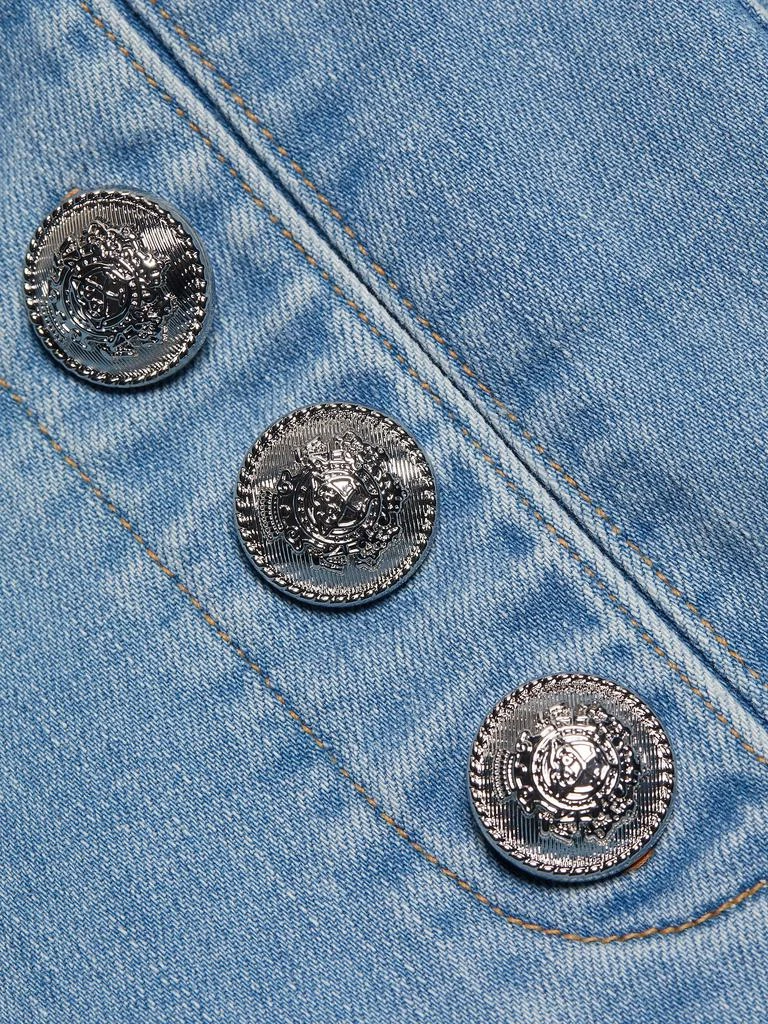 Derek Lam Robertson High-Rise Stretch Crop Flare Jeans 5