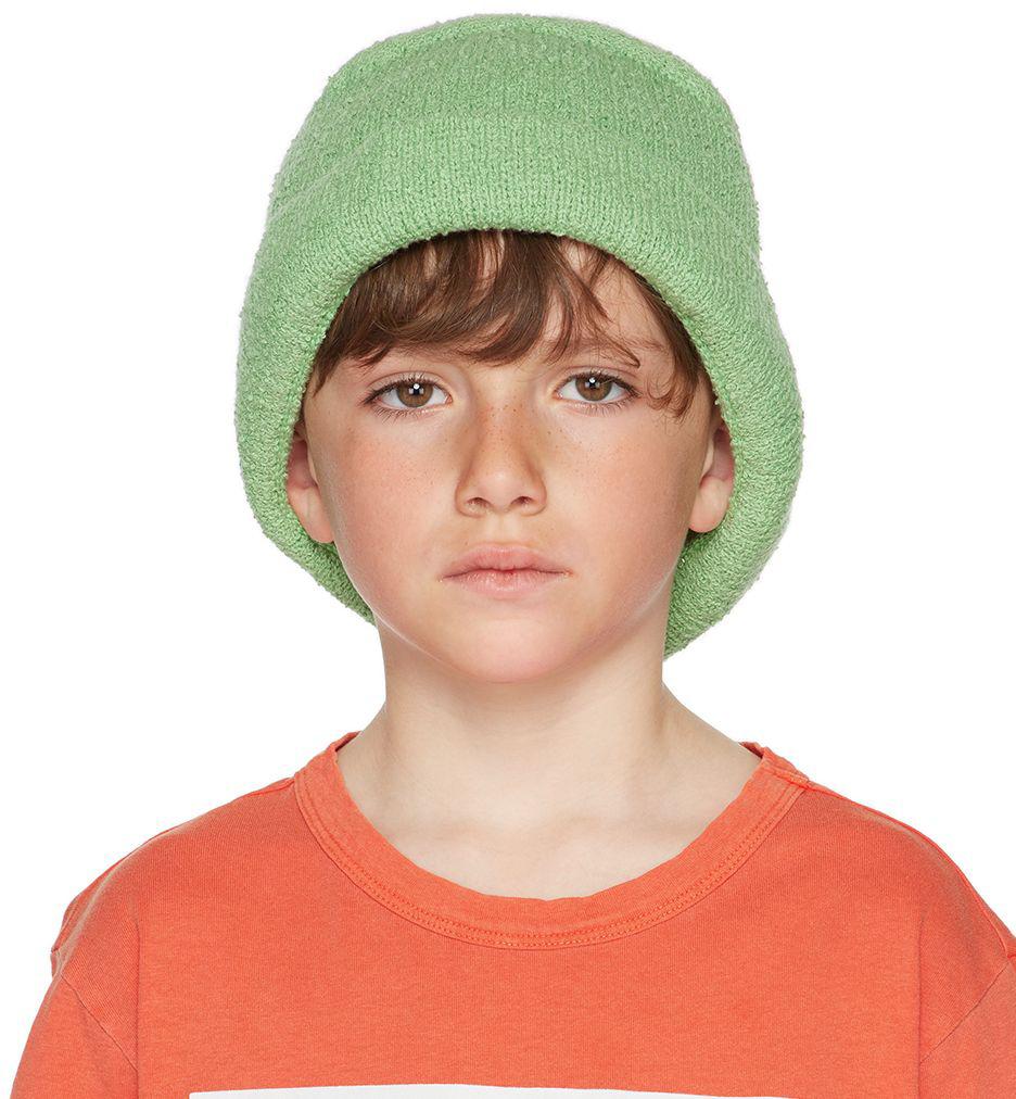 Misha 
Puff Kids Green Organic Cotton Bucket Hat