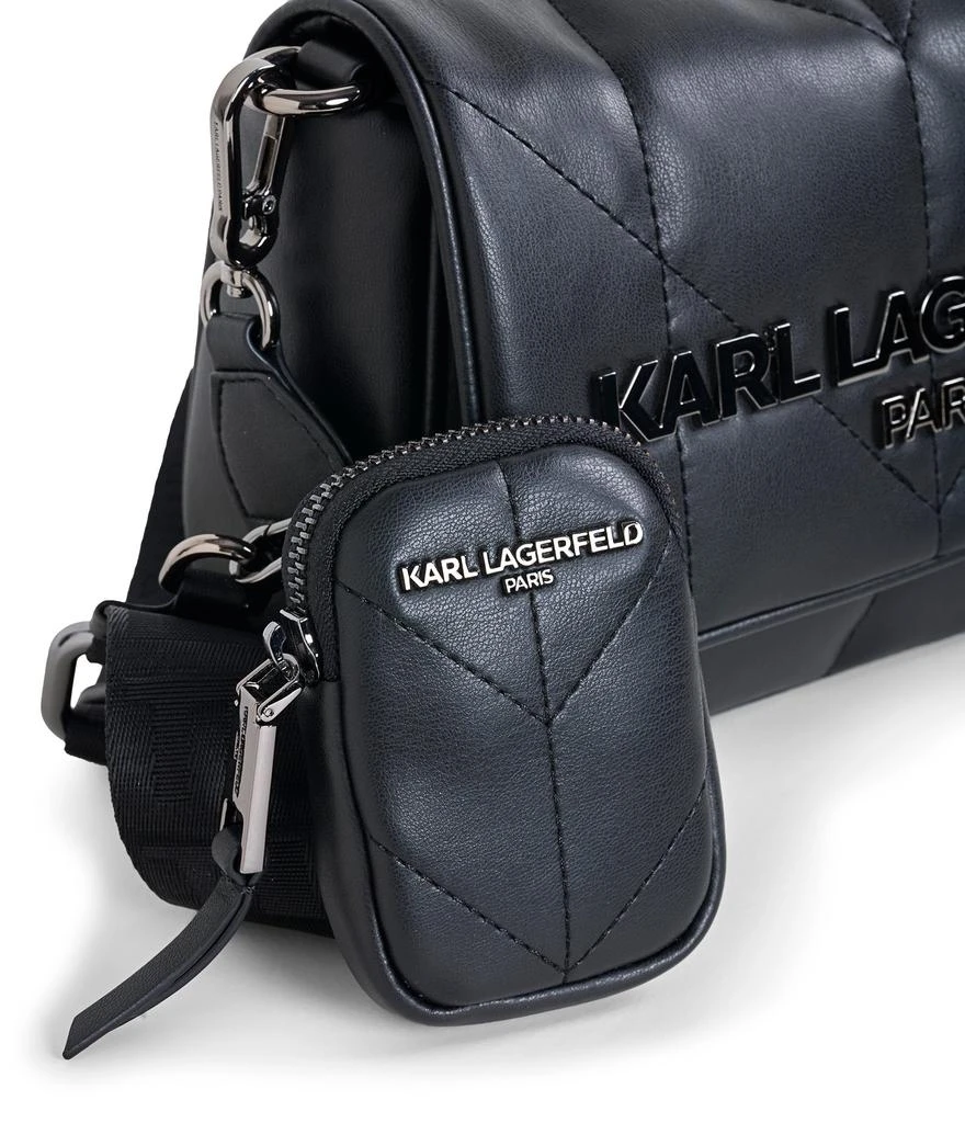 Karl Lagerfeld Paris VOYAGE FAUX LEATHER CROSSBODY 3