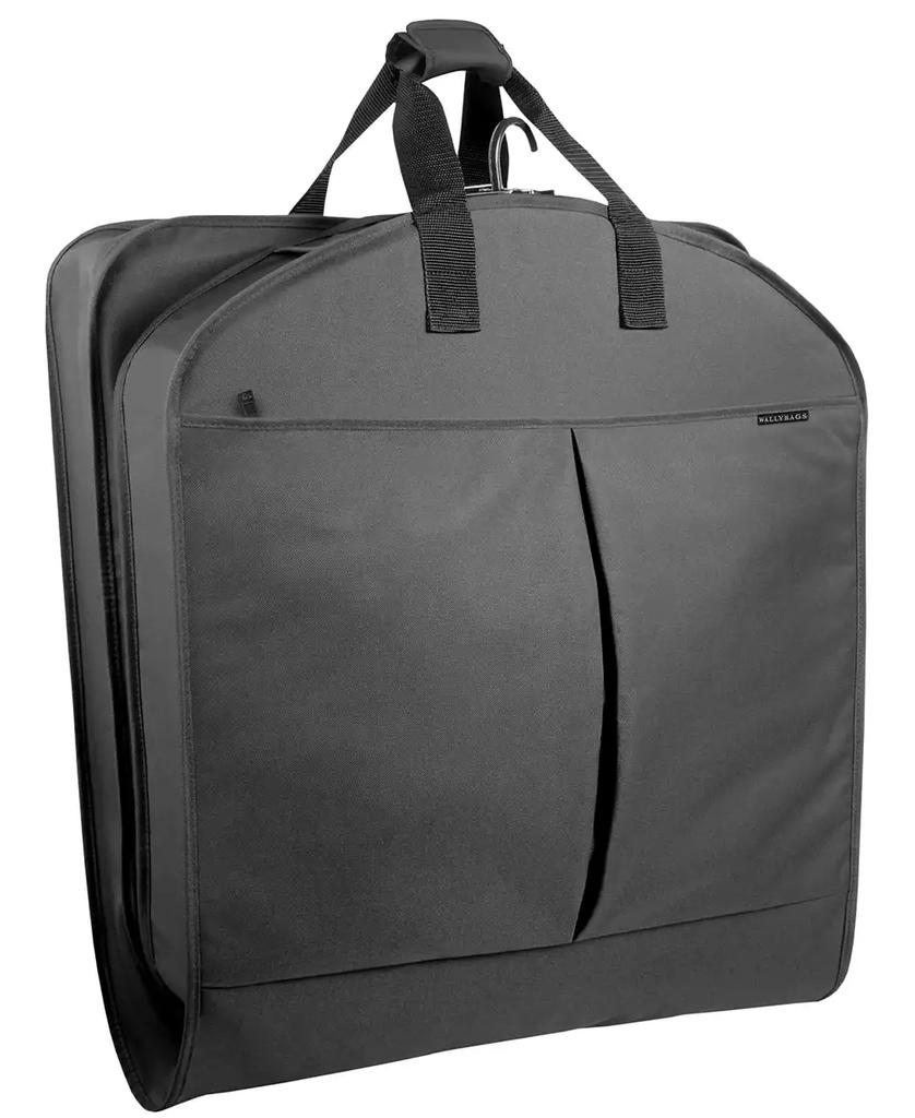 WallyBags 40" Deluxe Travel Garment Bag with Pockets