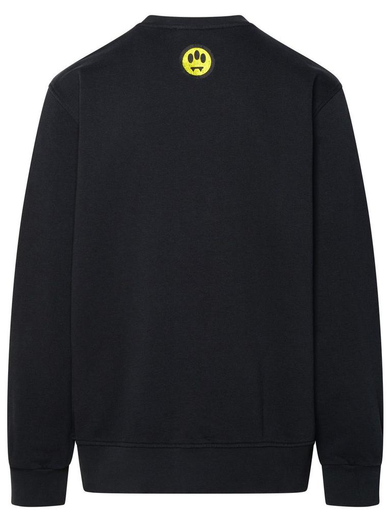 BARROW Barrow Black Cotton Sweatshirt