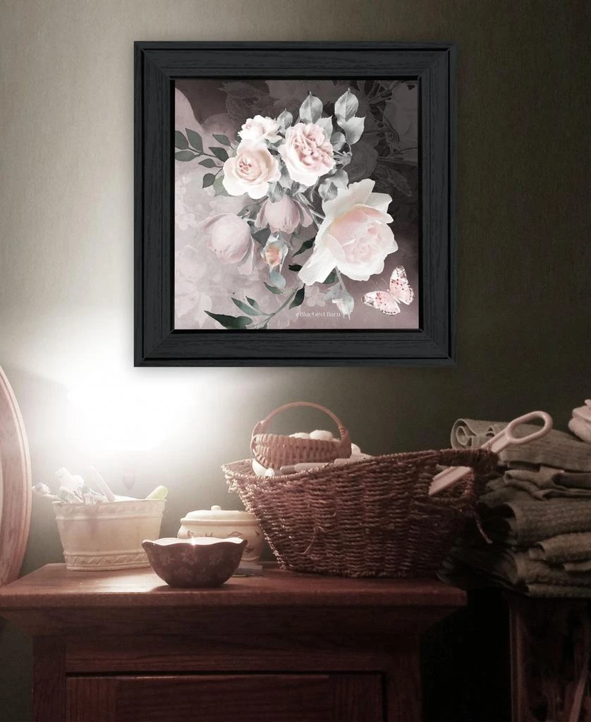 Hivvago Noir Roses IV 4 Black Framed Print Wall Art 5