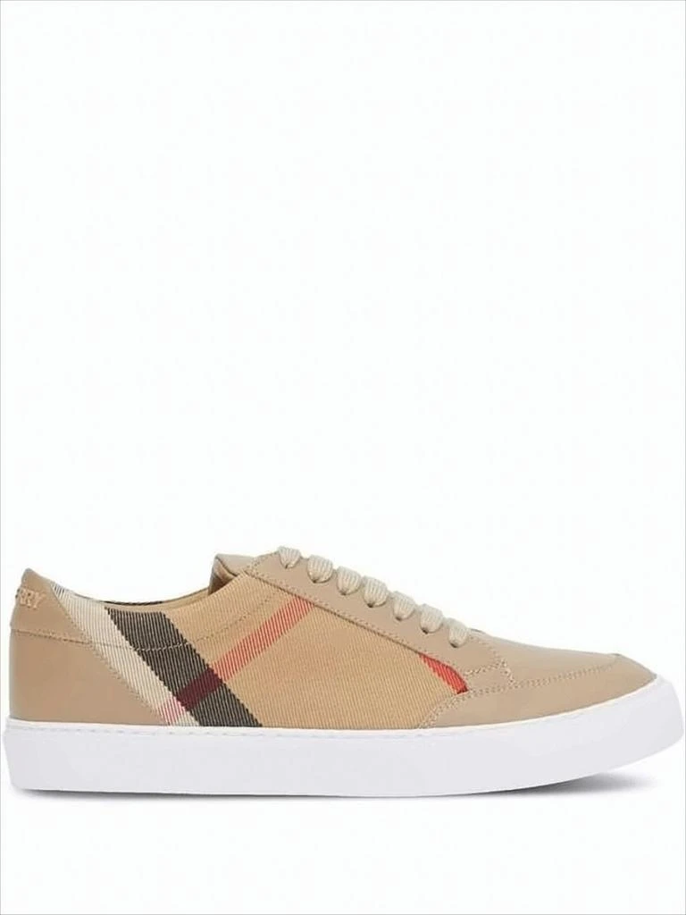 Burberry Low-Top Sneakers with Beige Base