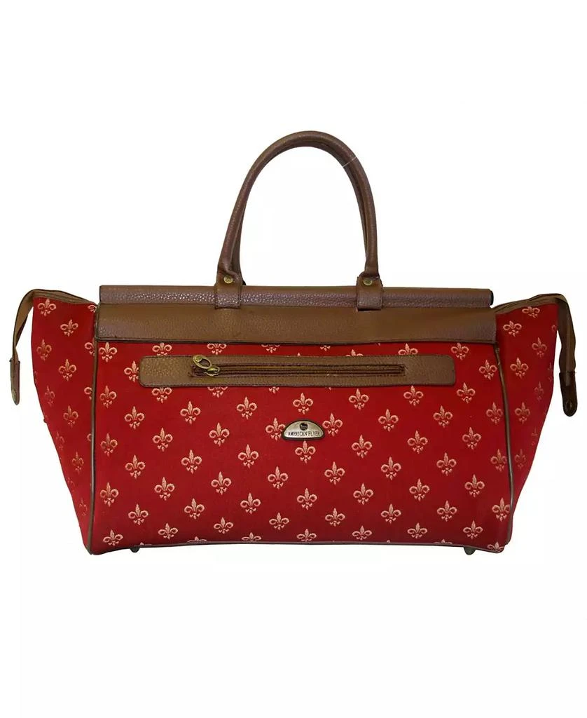American Flyer Fleur De Lis 4 Piece Luggage Set 25