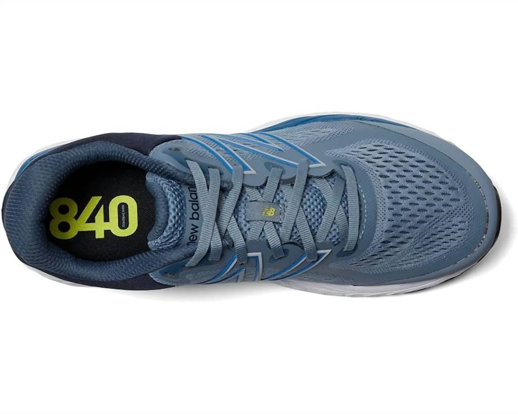 New Balance Men's M840V5 Athletic Shoes In Ocean Grey/oxygen Blue 3