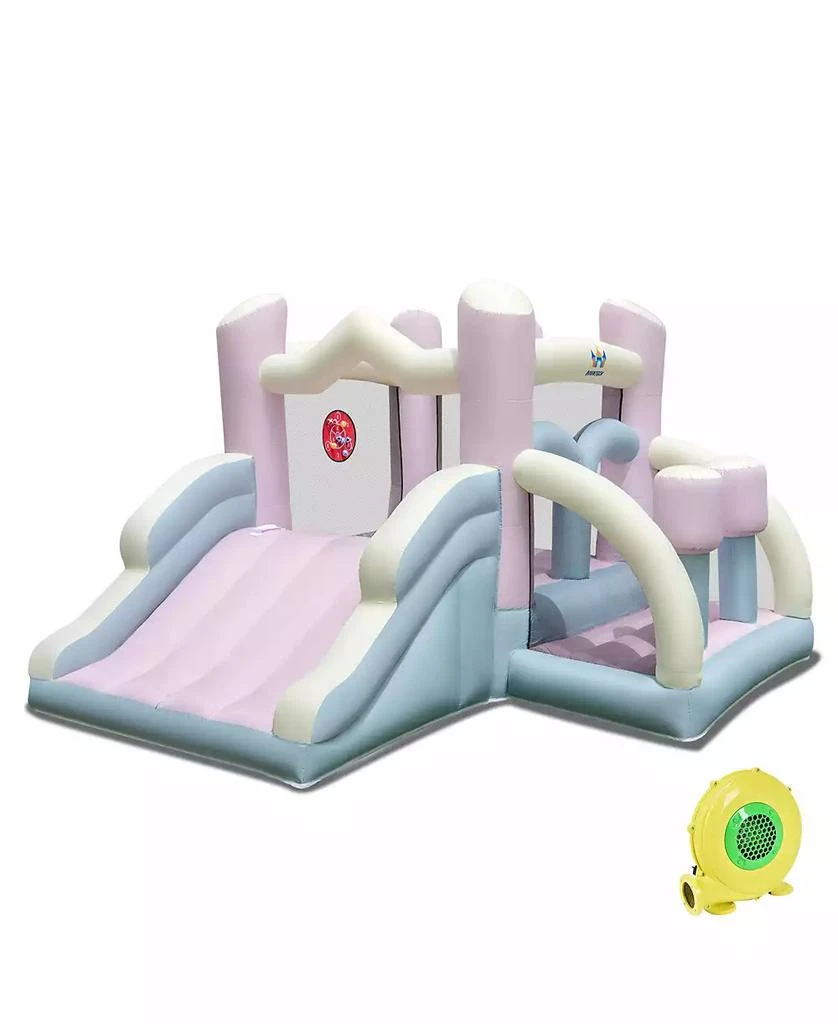 Slickblue Inflatable Kids Bounce House with Slide
Boxing Columns Fun Bouncy Castle for Parties
Playtime