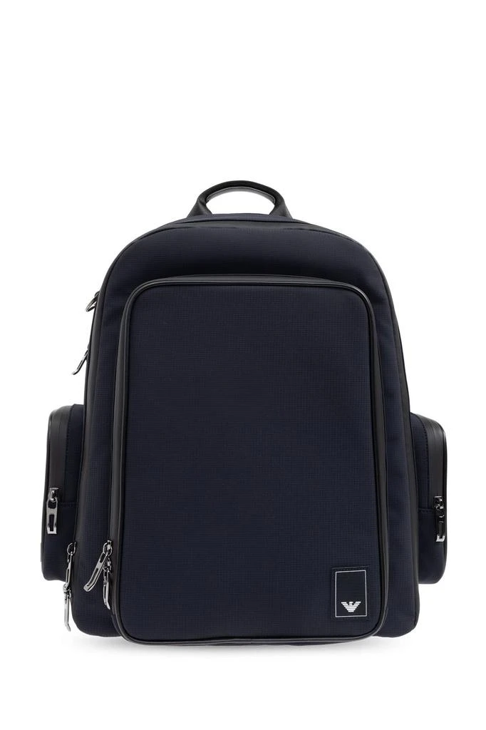 Emporio Armani Emporio Armani Backpack With Logo Badge 1