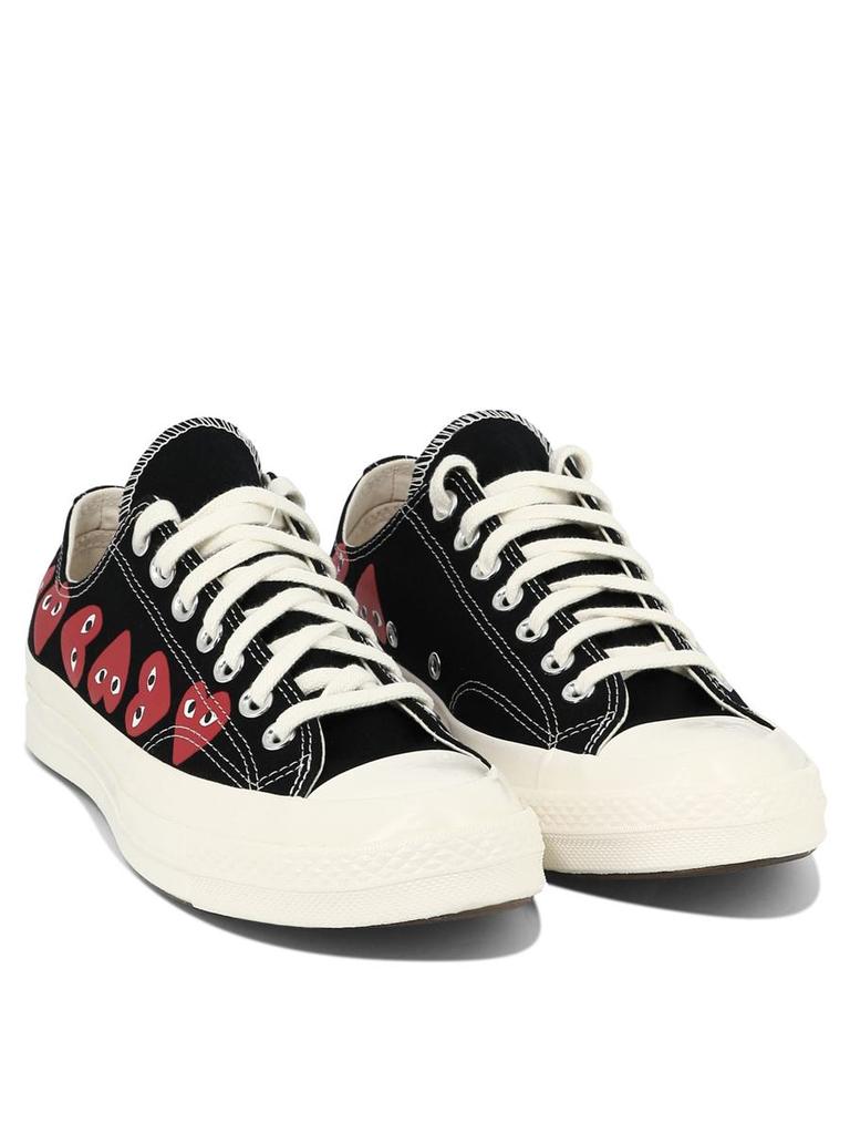 Comme des Garcons Comme Des Garçons Play Converse "Chuck Taylor'70" Low Tops