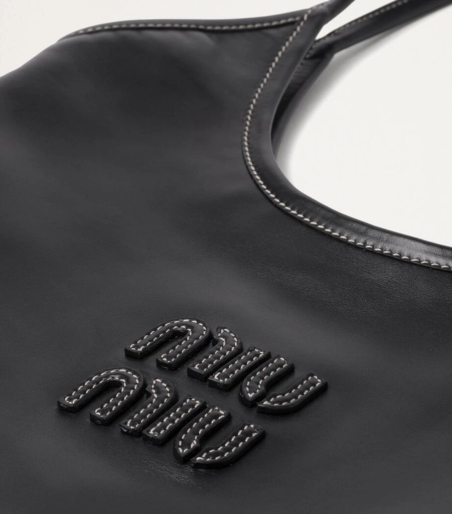 Miu Miu Leather Ivy Tote Bag 6