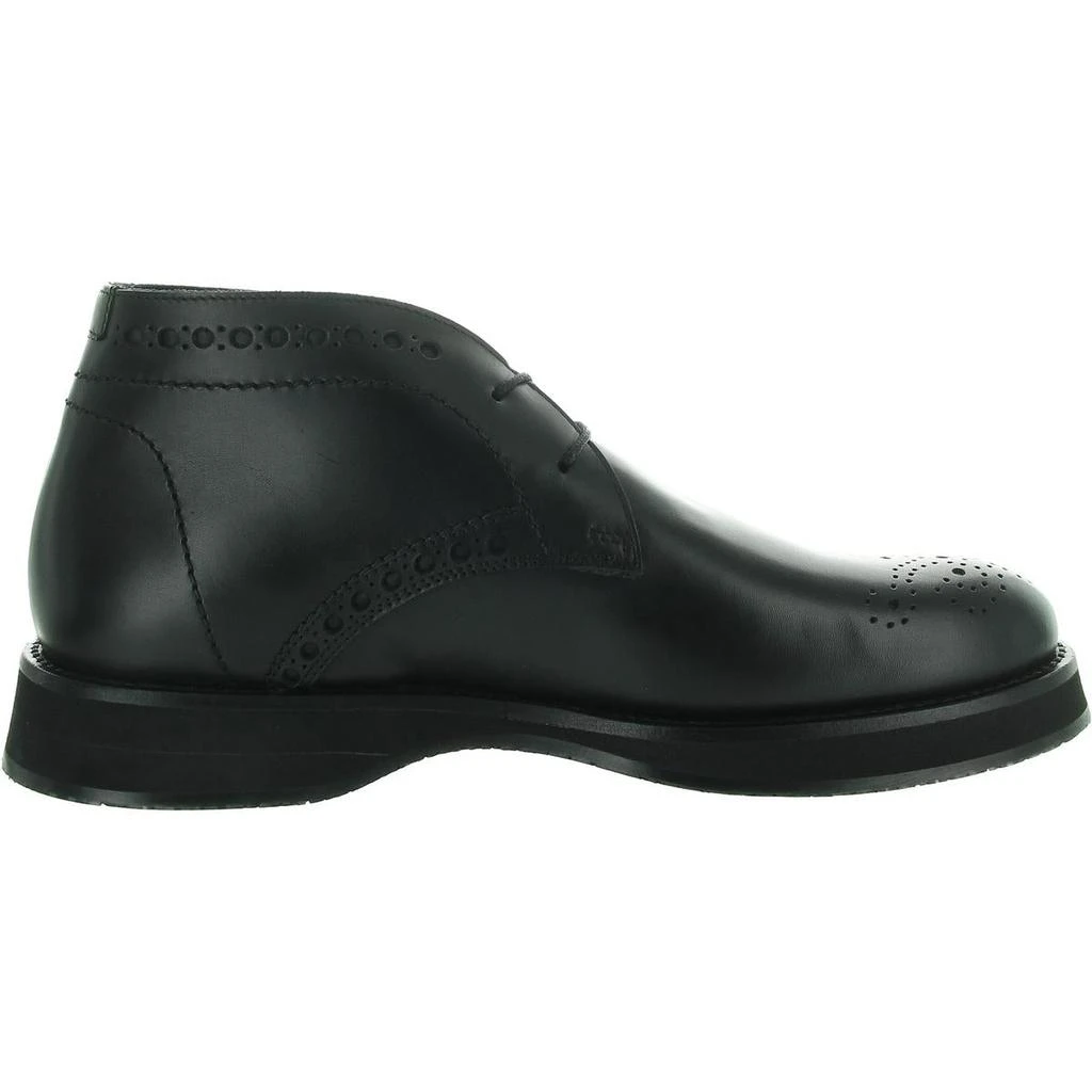 Donald J Pliner Mens Perforated Leather Oxfords 2