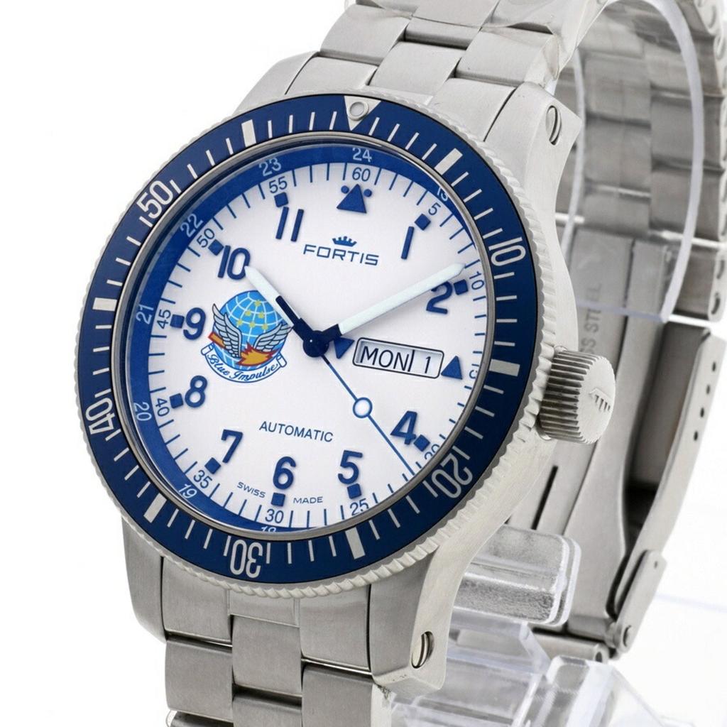 Fortis Stainless Steel Wristwatch (Pre-Owned)