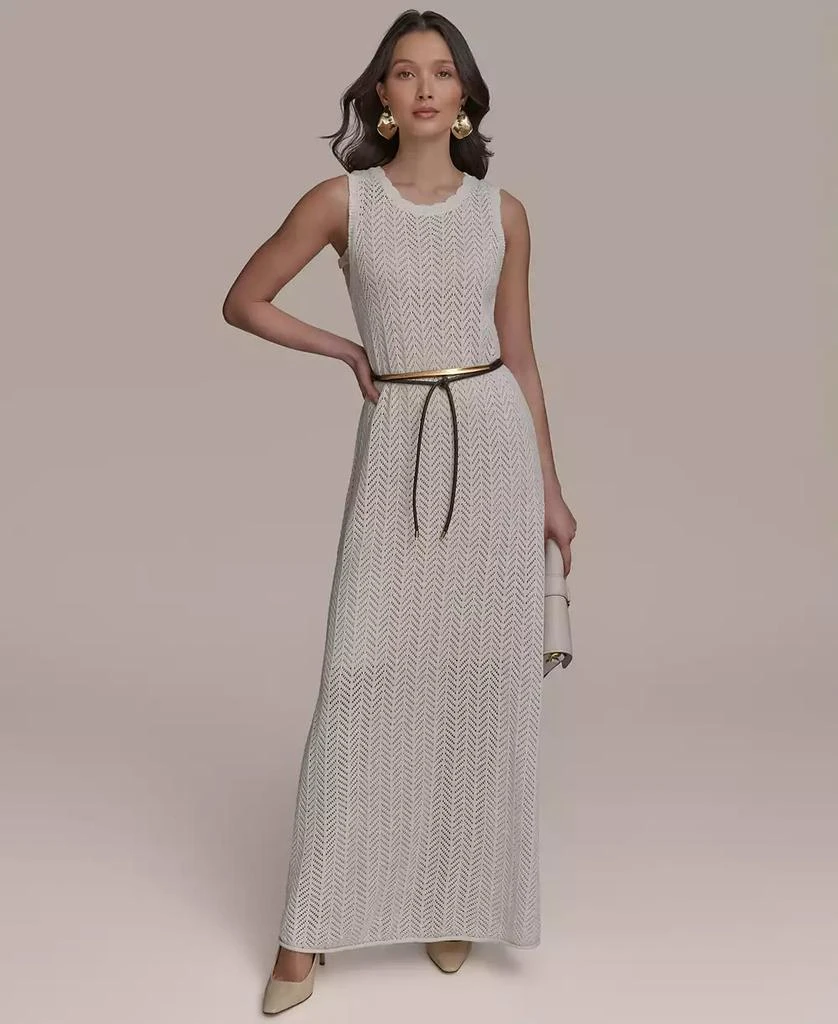 Shop Women's Pointelle Knit Belted Dress on Sale at BeyondStyle – Get 40%  Off Women's Pointelle Knit Belted Dress with Limited-Time Flash Deals,  Exclusive Discounts, and Special Offers. Enjoy Unbeatable Savings on