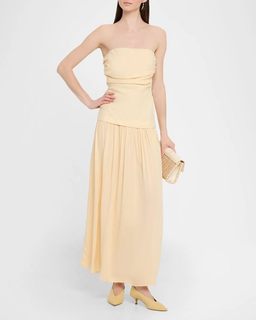 Shop Hedy Strapless Drop-Waist Maxi Dress on Sale at BeyondStyle  Get 50%  Off Hedy Strapless Drop-Waist Maxi Dress with Limited-Time Flash Deals,  Exclusive Discounts, and Special Offers. Enjoy Unbeatable Savings on