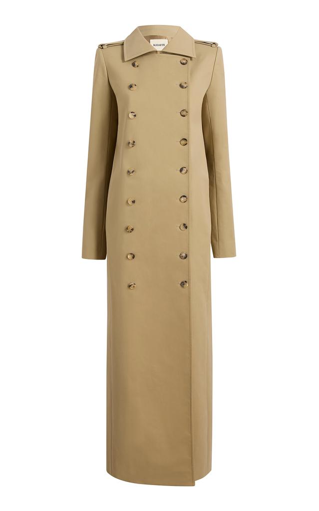【VIP価格】KHAITE Maxwell Trench Coat Maxwell Trench in Wheat – KHAITE
