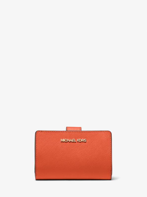 Michael Kors Medium Crossgrain Leather Wallet