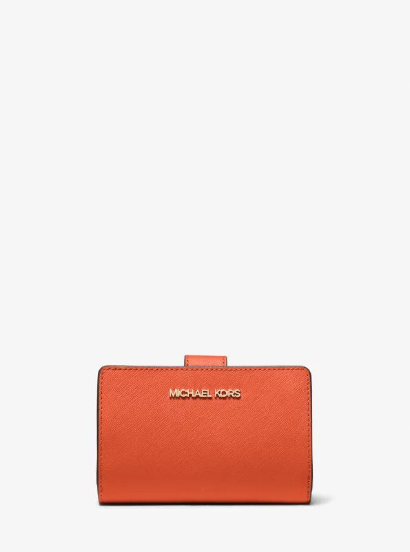 michael_kors Medium Crossgrain Leather Wallet 1