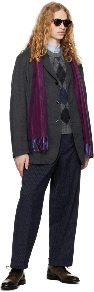 BEAMS PLUS Navy Ivy Trousers 4