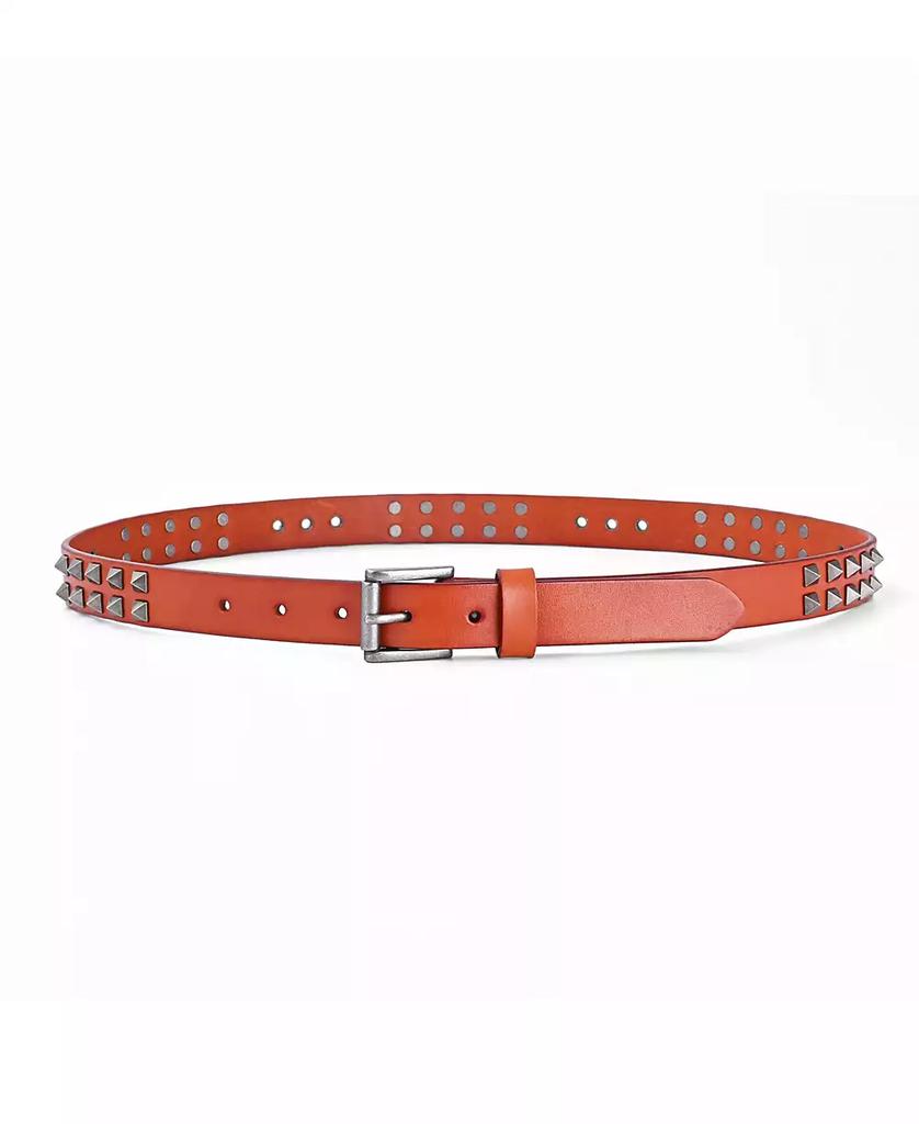 OLD TREND Women's Stud Leather Belt
