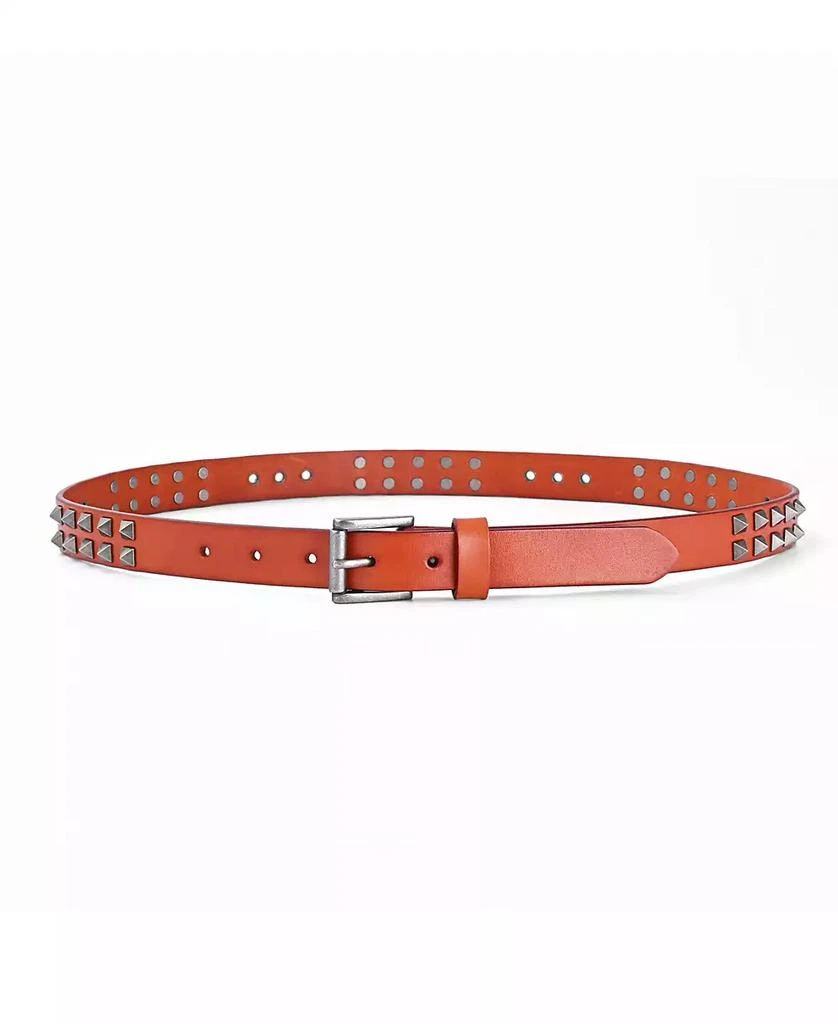 OLD TREND Women's Stud Leather Belt 2