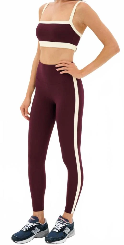 Splits59 Clare Rigor Leggings In Dk Cherry 3
