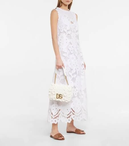 Dolce
Gabbana DG leather slides 2