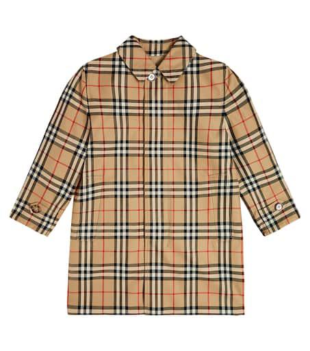 Burberry Burberry Kids Vintage Check-Pattern Long-Sleeved