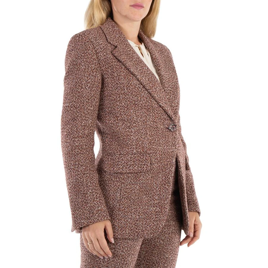 Chloé Ladies Tweed Knit Tailored Blazer Jacket 2