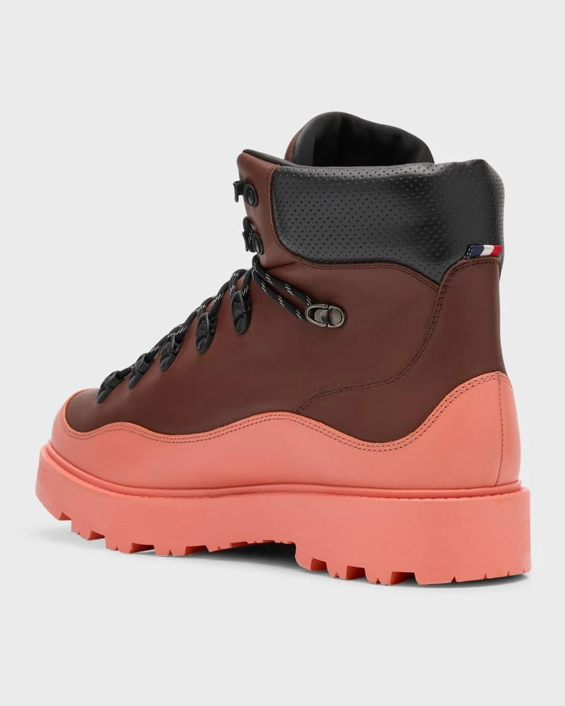 Moncler Red and Black Men\'s Boots Boots Moncler Black size 40 EU in Synthetic - 39568653 main image 4
