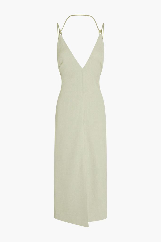 Dion Lee Open-back woven midi dress