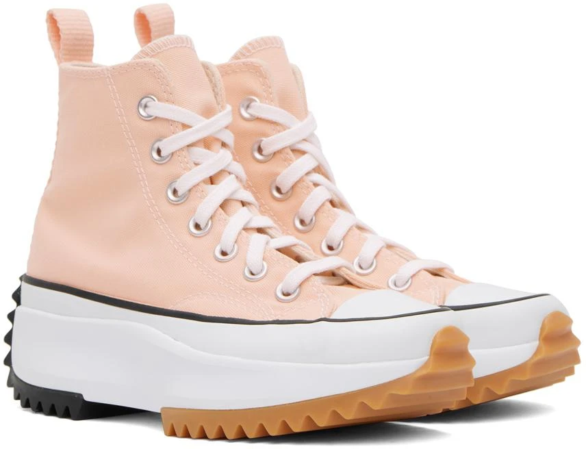 Converse Pink Run Star Hike Sneakers 4