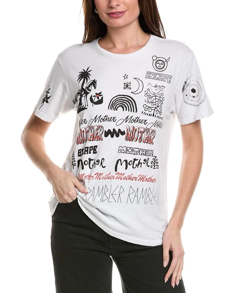 MOTHER MOTHER Denim The Rowdy T-Shirt 1