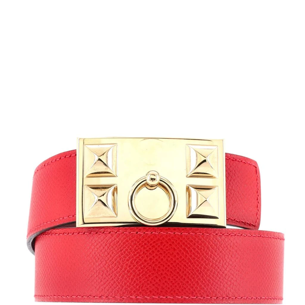Hermes Collier de Chien Buckle Reversible Belt Leather Medium 85 1