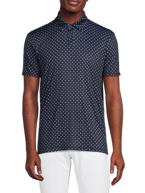 Report 360 Polka Dot Performance Polo 1
