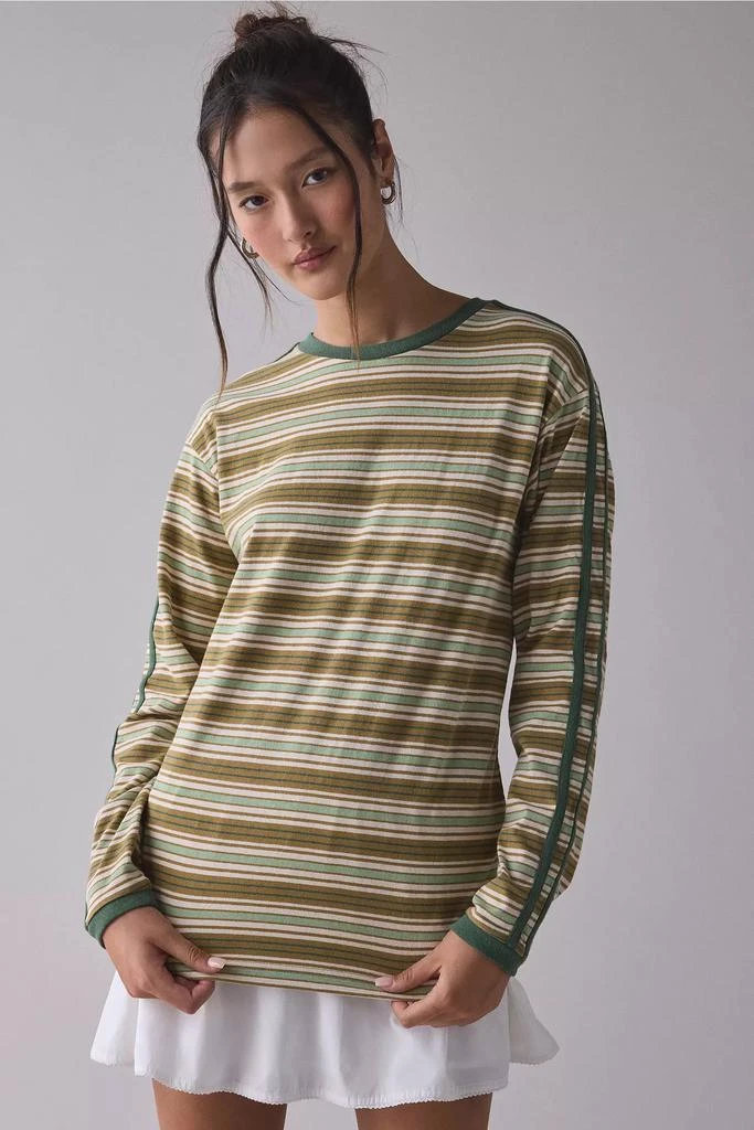 BDG BDG Hayden Oversized Long Sleeve Ringer Tee 4