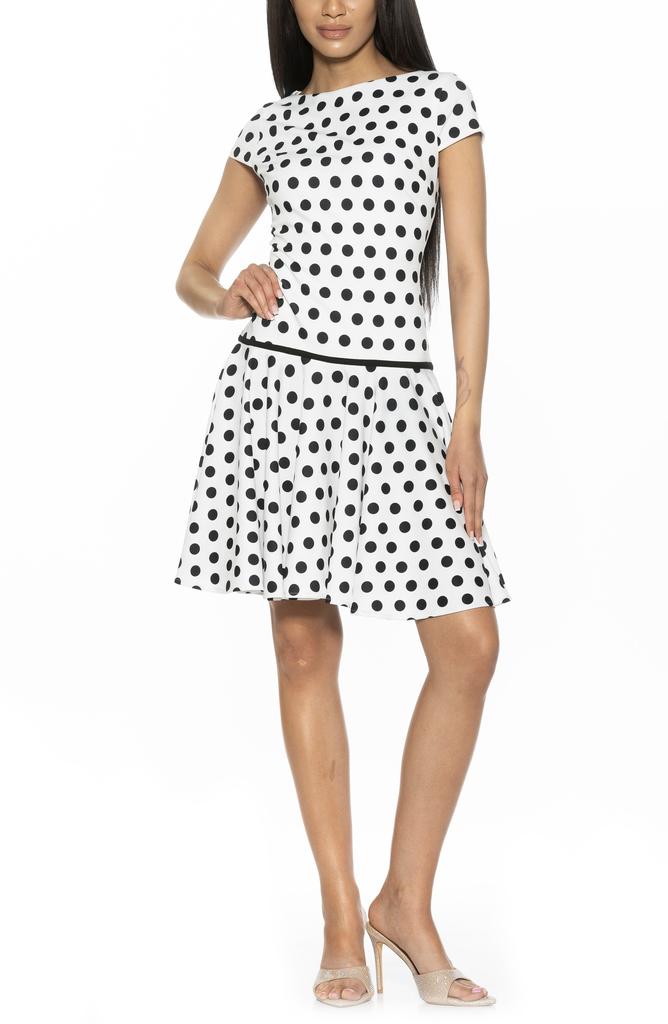 ALEXIA ADMOR Drop Waist Dress