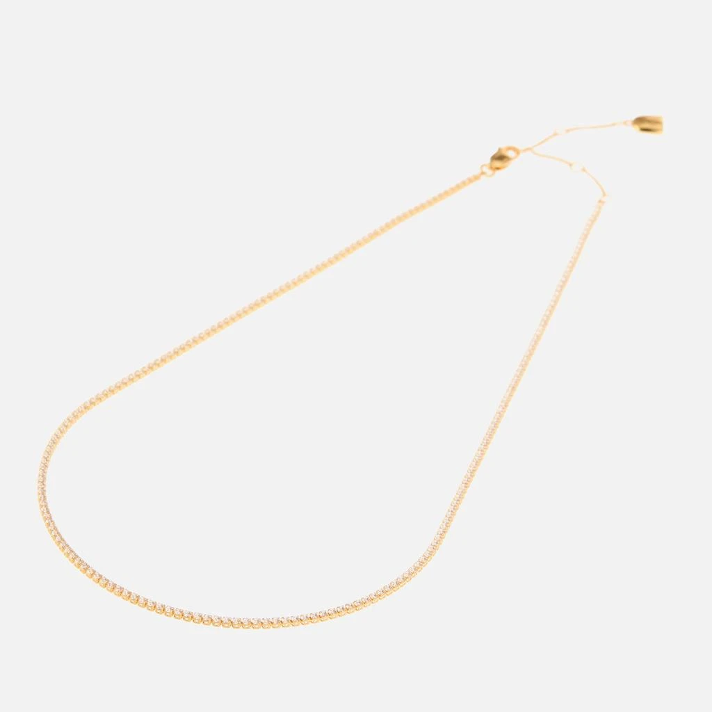 ASTRID & MIYU Gold-Plated Tennis Necklace 3