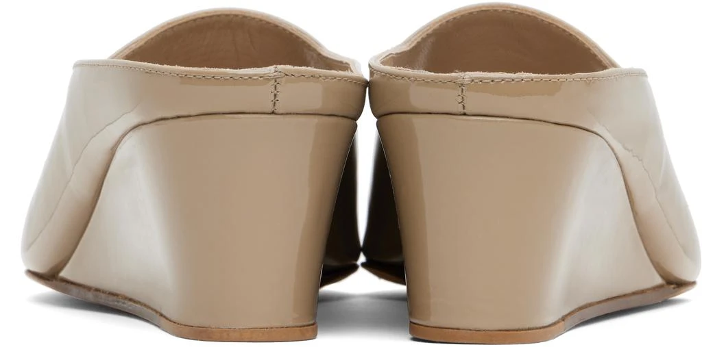 Maryam Nassir Zadeh Taupe Yves Wedge Heeled Sandals 2