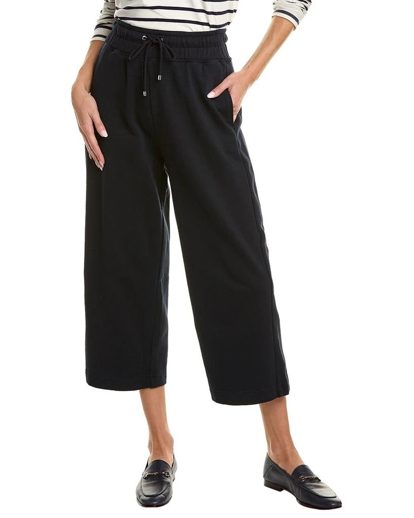 FRAME Cropped Wide Leg Sweatpant 1