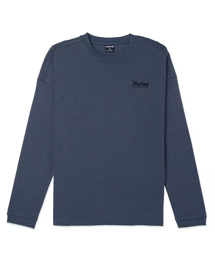 Hurley Men's Tradesman Thermal Long Sleeve Crew T-Shirt 8