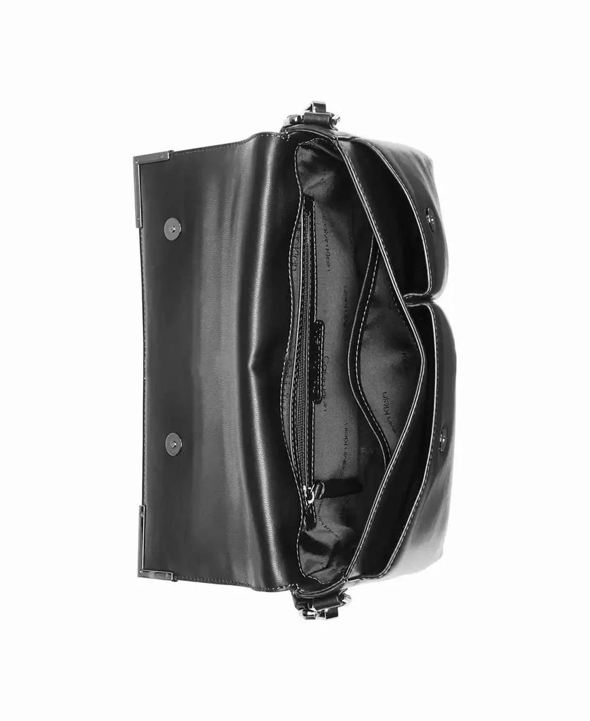 Calvin Klein Mica Flap Convertible Shoulder Bag 4