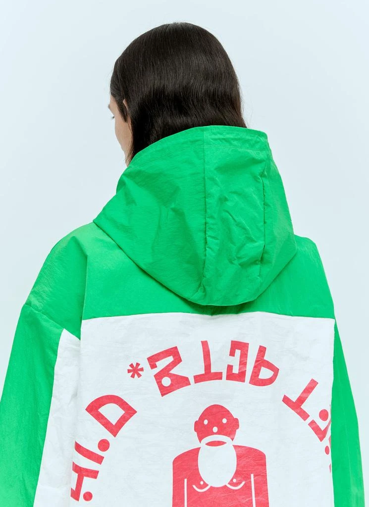 Walter Van Beirendonck Stop Hooded Jacket 5
