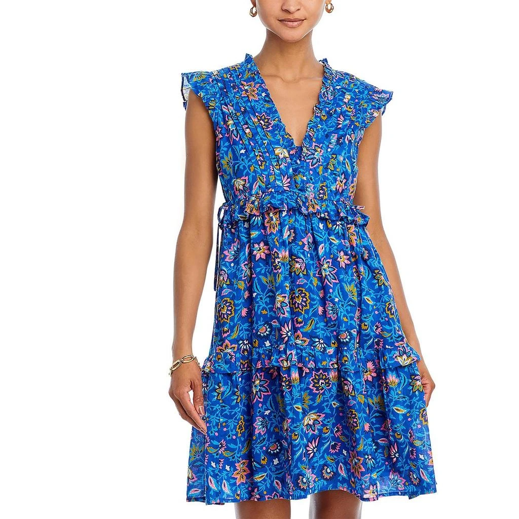 Banjanan Womens Mini Sleeveless Fit & Flare Dress 1