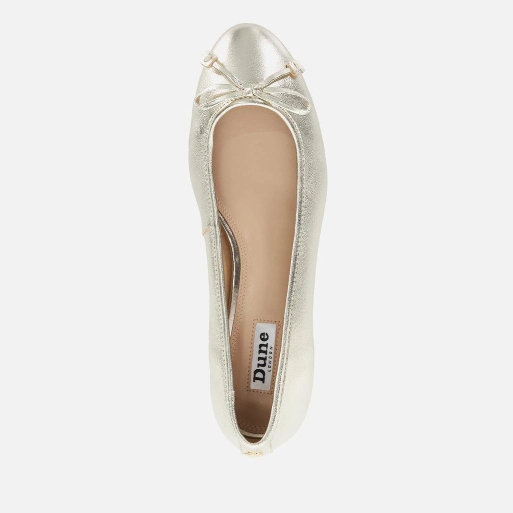 DUNE London Dune London Women's Hollies Leather Ballet Pumps 3