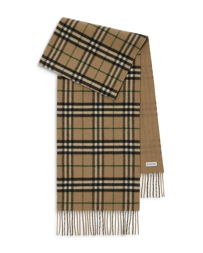 Burberry Reversible Check Cashmere Scarf 1